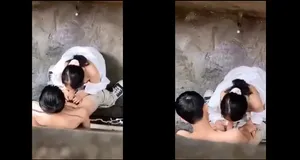 Quay lén em học sinh nữ bj cho bồ trong hẻm